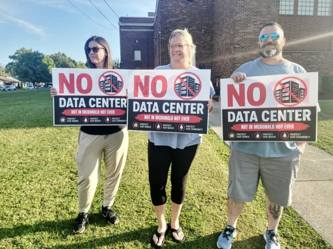 Company touts proposed data center for McDonald